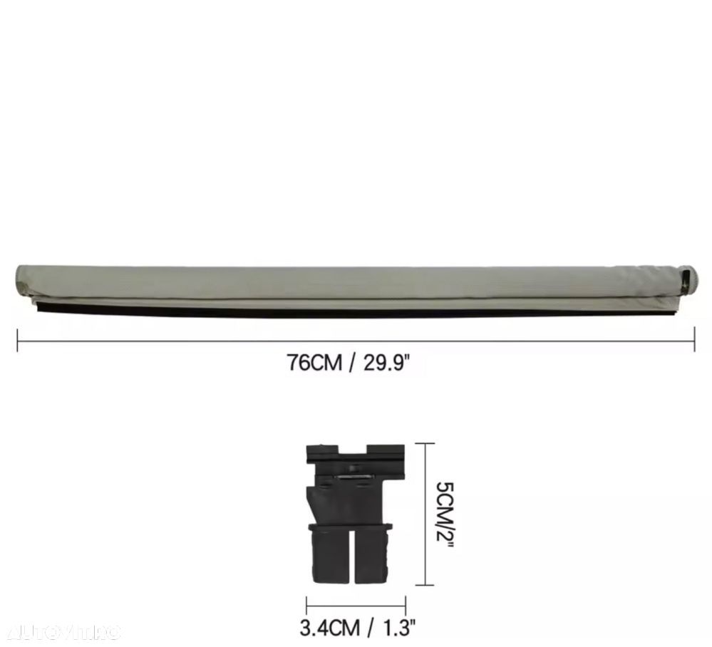 Perdea Plasa Jaluzea Rulou Perdeluta Trapa Panoramic Vw Skoda VAG - 2