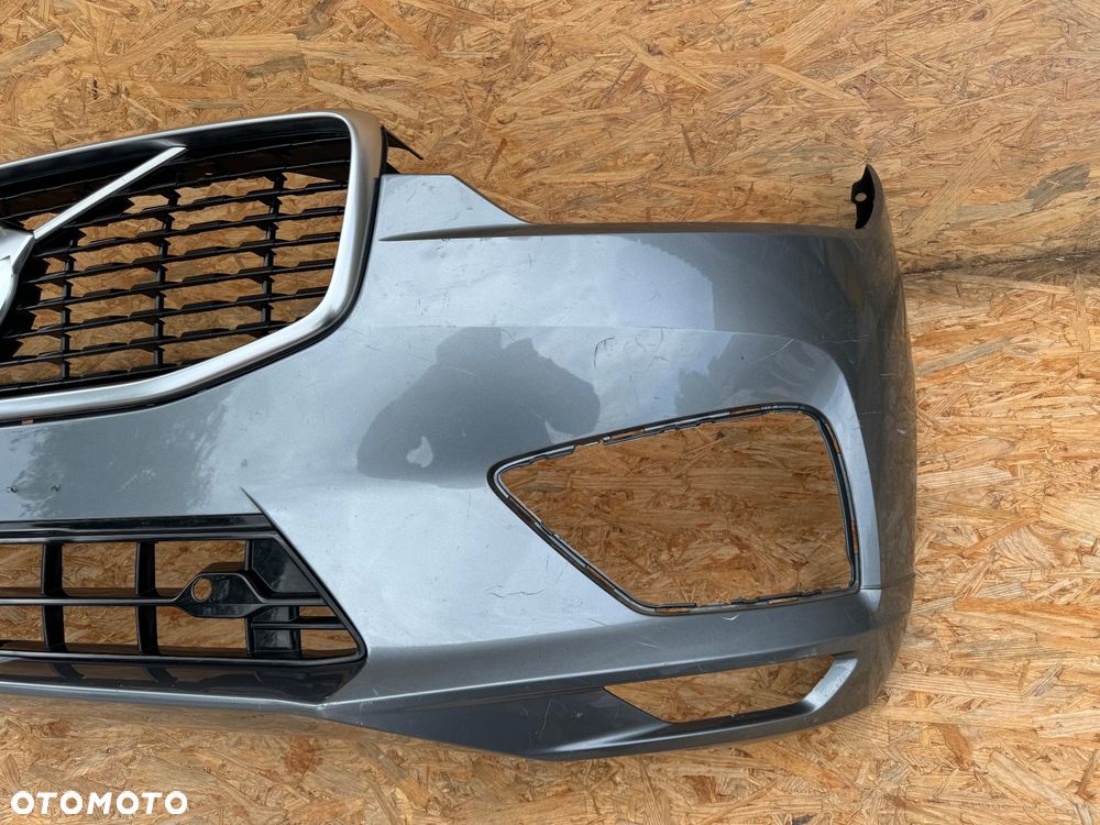 ZDERZAK PRZÓD PRZEDNI VOLVO XC60 II 2 17+ R-DESIGN 4PDC GRILL KRATKA ŚRODKOWA 31449127 32296071 31425534 ORYGINAŁ - 3