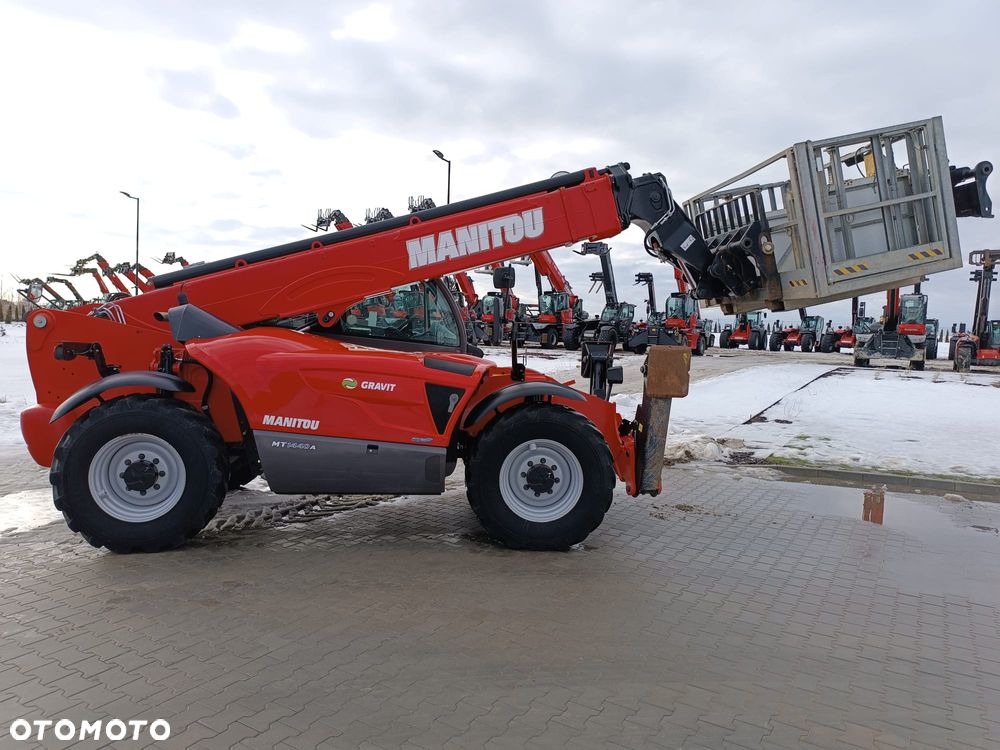 Manitou ładowarka teleskopowa MT 1440 A homologacja pracy z koszem - 1