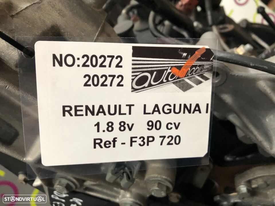 Motor Renault Laguna I 1.8i 90Cv de 1994 - Ref: F3P720 - NO20272 - 5