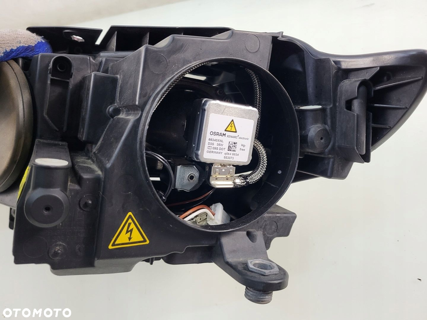 VW PASSAT CC B7 LIFT LAMPA XENON PRZETWORNICA PRAWY PRZÓD UK - 12