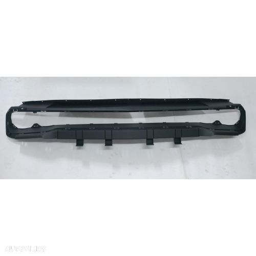 Rama grila radiator Dodge Challenger, 09.2014-2024, model: SRT Hellcat, montare fata, negru/negru, textura, RapidAuto -Margine Lipita, Vezi Poze