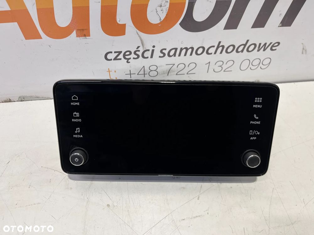 SKODA FABIA 4 IV 2024  SCALA WYŚWIETLACZ MONITOR RADIO NAWIGACJA 657035869A - 1