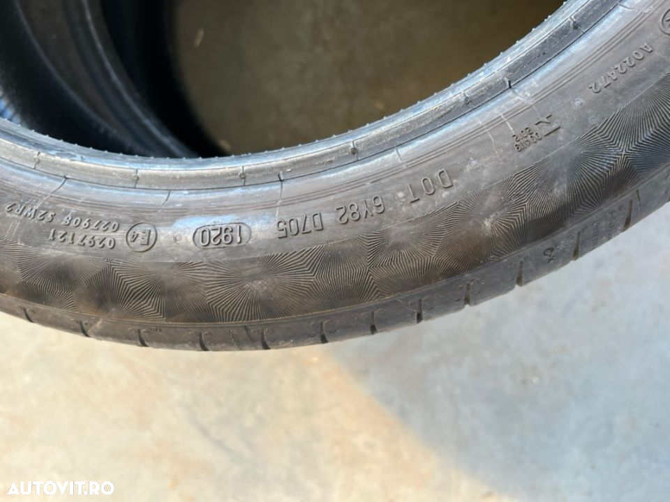 vand 2 anvelope 225/45/19 continental de vară runflat ca noi - 5
