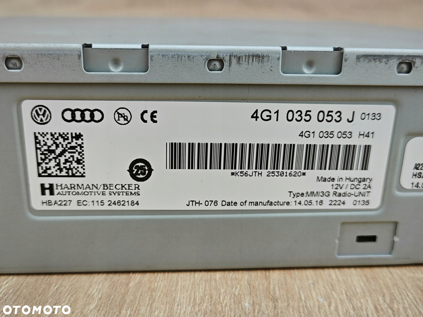 ORYGINALNY CZYTNIK STEROWNIK TUNER RADIA MMI AUDI A5 8T 4G1035053J 14km - 4