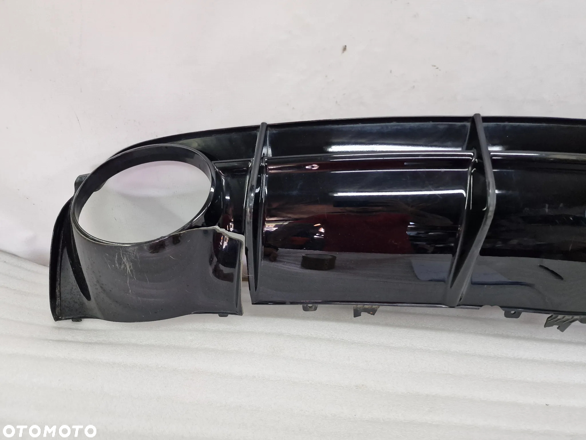 AUDI A6 4G0 / 4G9 C7 RS6 12- DYFUZOR / SPOJLER ZDERZAKA TYLNEGO TYLNIEGO TYŁ , NR 4G9807514B , NR AUKCJI DT636 - 8