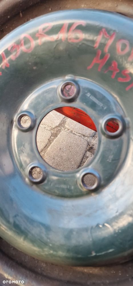 Felga Stalowa 16 5x130 Opel Movano B Renault Master III IV Nissan Inters - 2