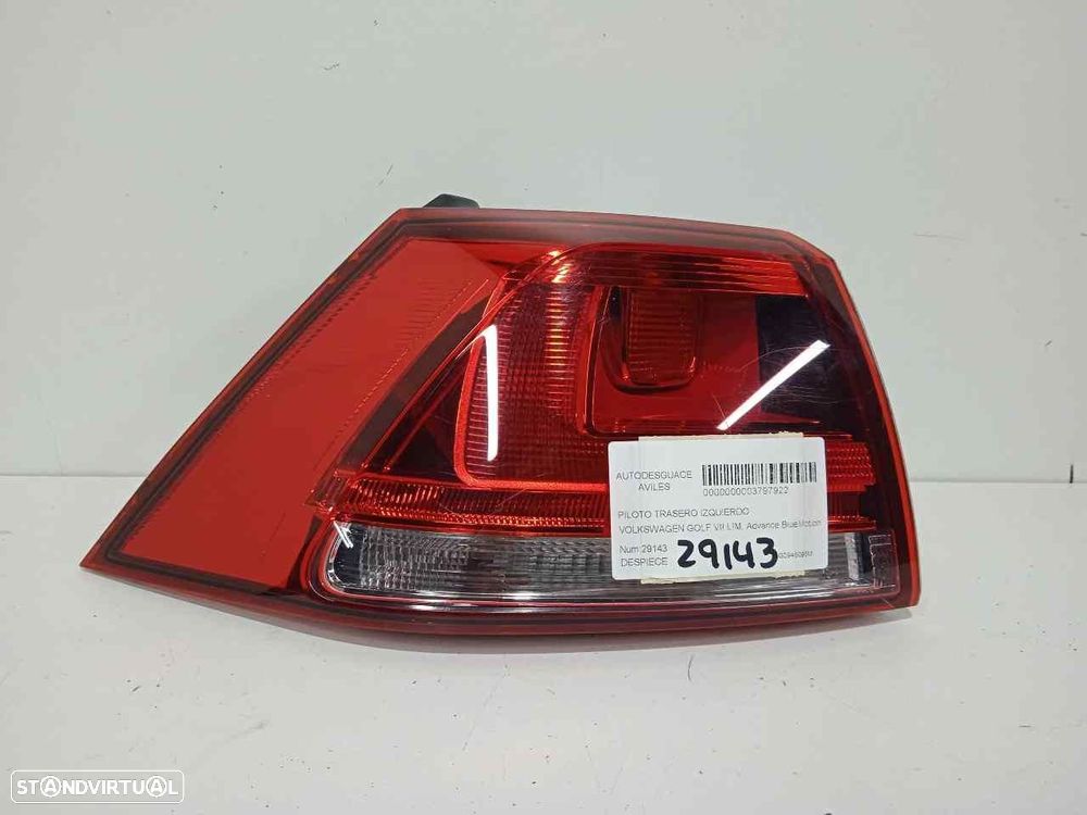 FAROLIM TRASEIRO ESQUERDO VOLKSWAGEN GOLF VII 5G1BE1 - 1