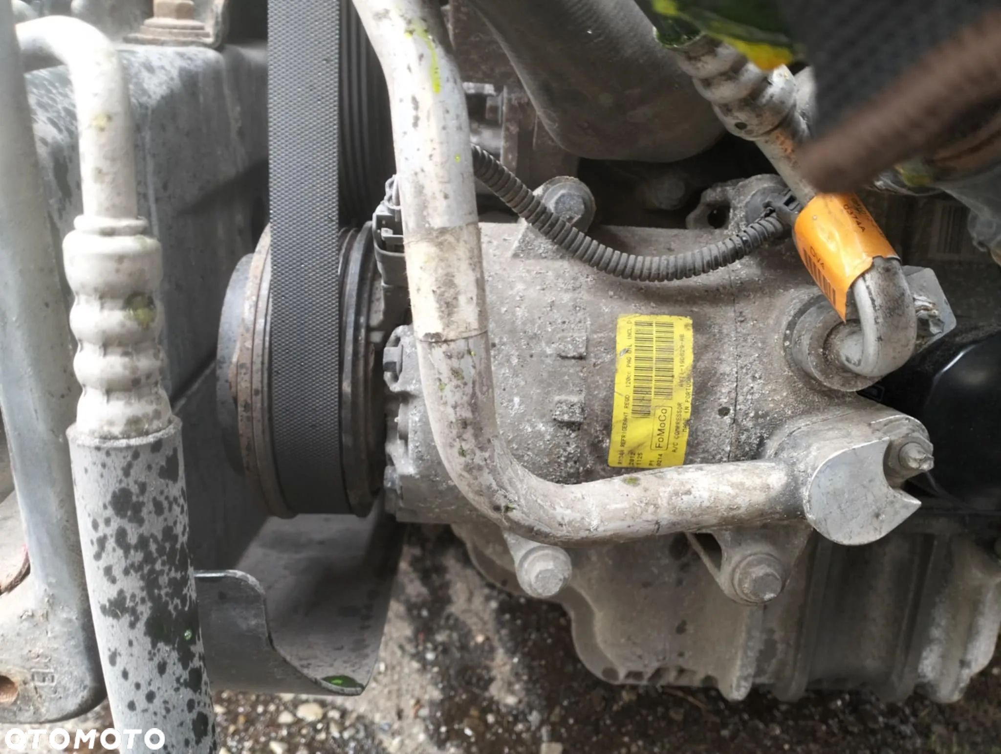 FORD FIESTA MK7 12-17 LIFT 2013 r. 1,25 B 60 KM sprężarka kompresor klimatyzacji FOMOCO AV11-19D629-AB * - 1