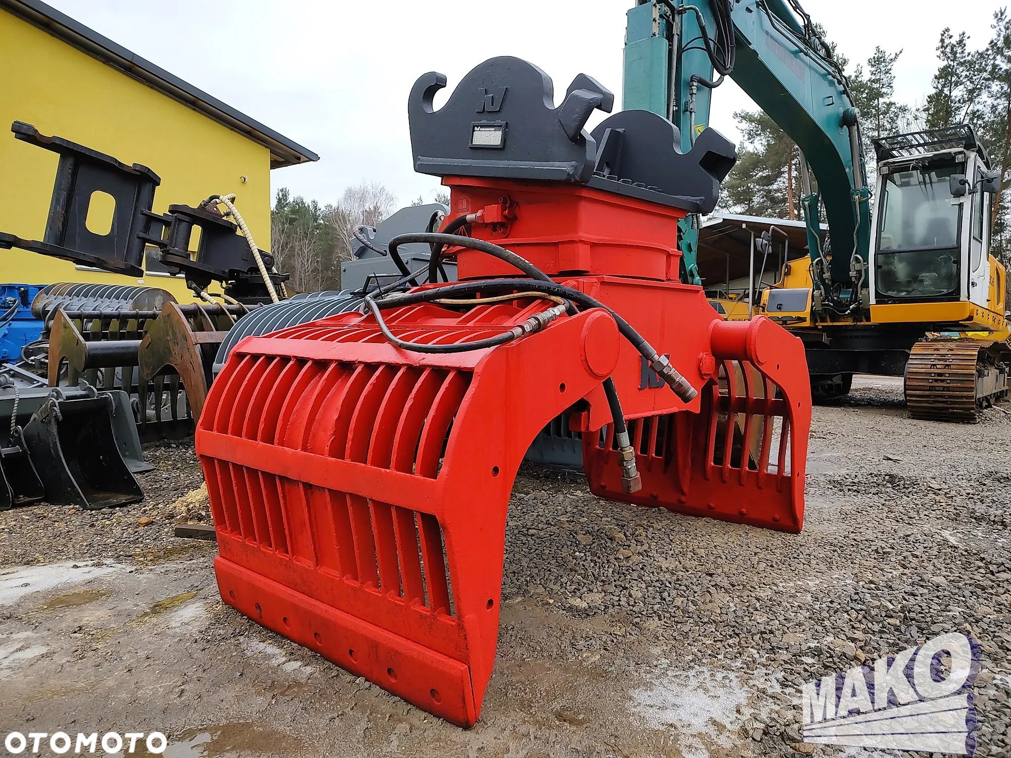 Chwytak sortujący wyburzeniowy Verachtert VRG-40 CW45 2100kg - 2