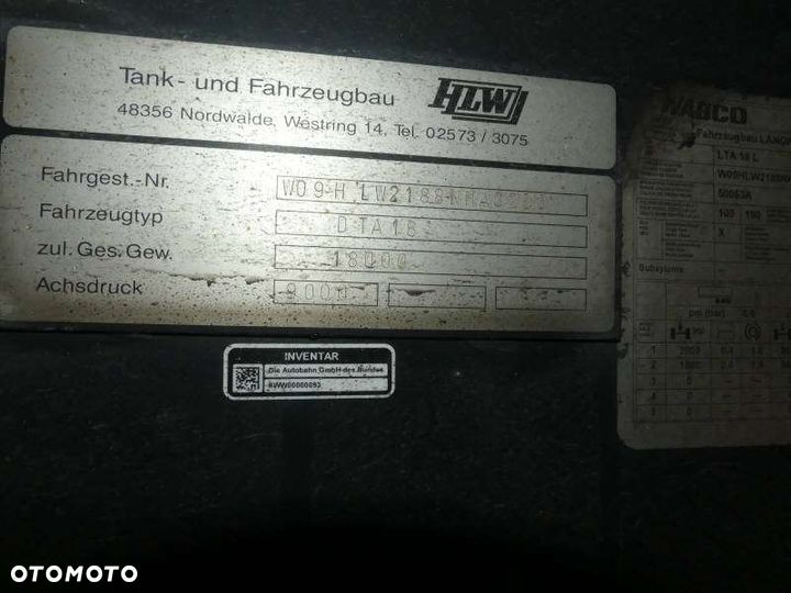 Inny HLW DTA 18 - 6
