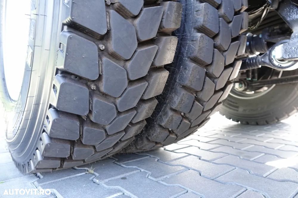 MAN TGS 41.480 / 8x8 / BASCULANĂ SPATE / MANUAL / NOU NOU / KH-KIPPER / - 26