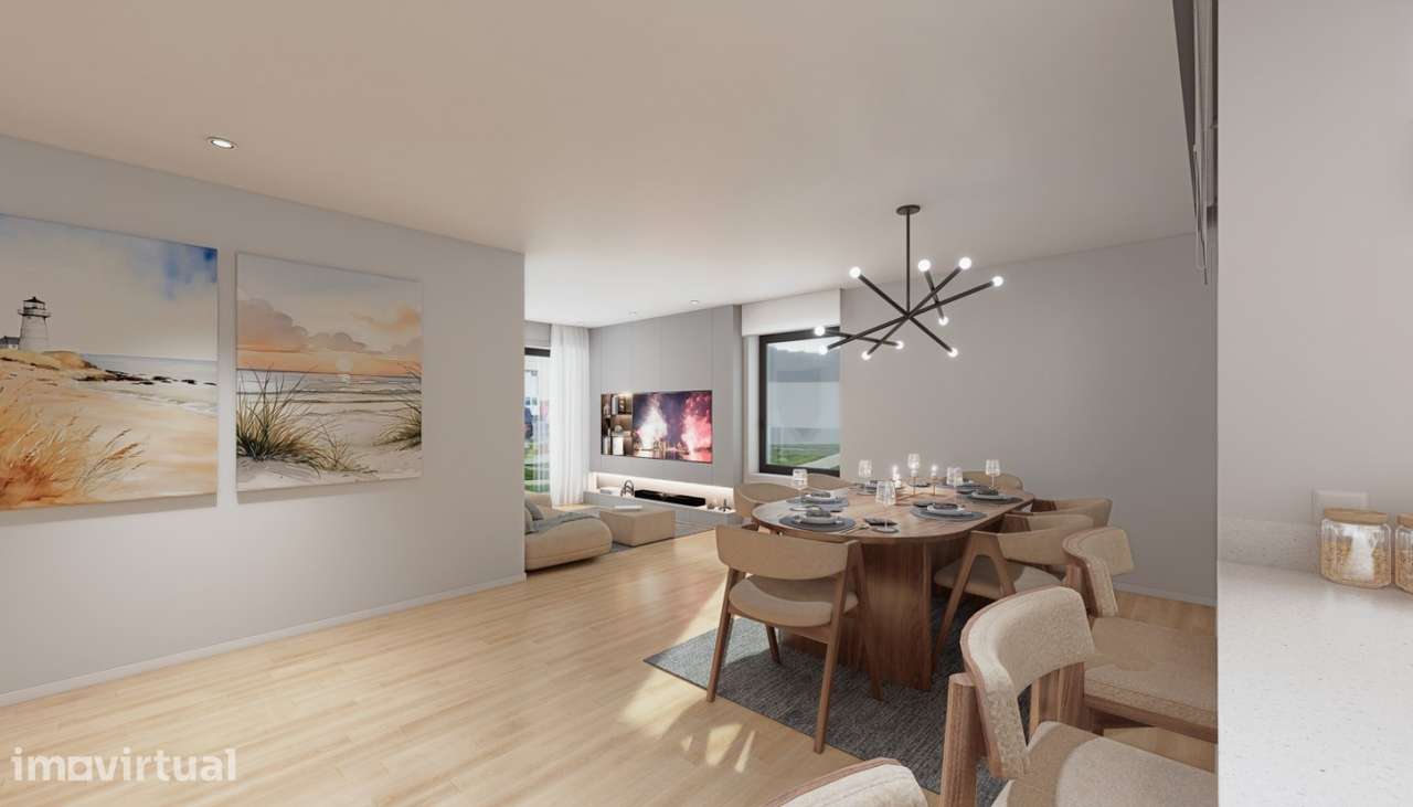 Venda de Apartamento T3 em construção, na Póvoa de Varzim - Grande imagem: 5/18