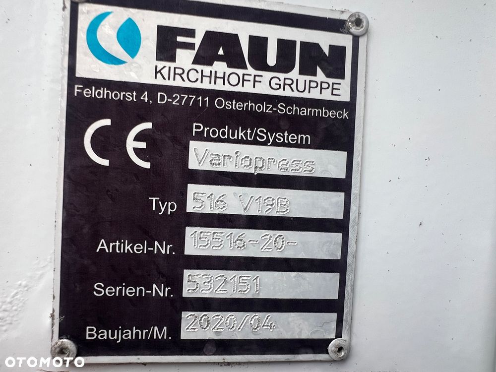 Mercedes-Benz ACTROS 1833  eur6 FAUN VARIOPRSS 516 - 10