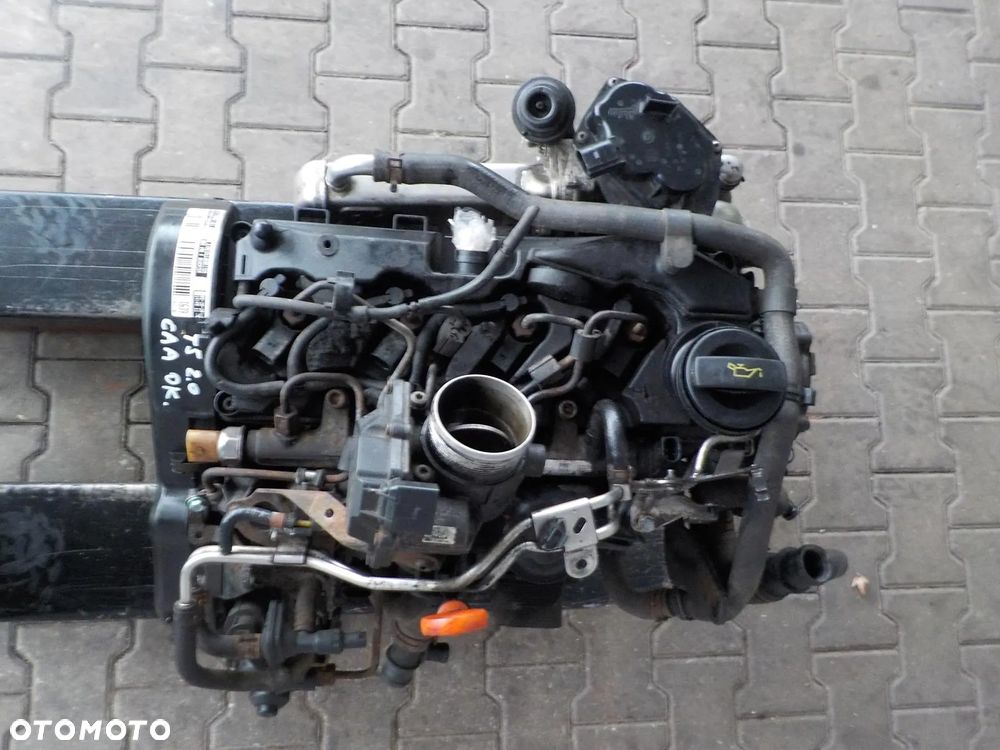 VW T5 T6 SILNIK 2.0 TDI CAA + WTRYSKI + POMPA + KOLEKTOR KOMPLETNY - 5