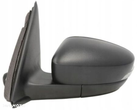 Lusterko Skoda Fabia 14-22 Lewe Migacz Czarne Elektryczne Ogrzewane