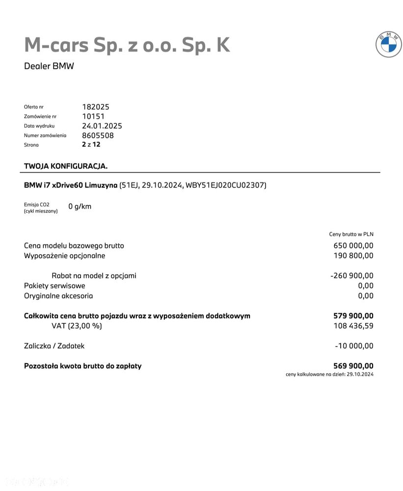 BMW i7 105.7kWh xDrive60 M Sport - 29
