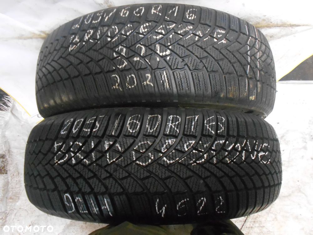 OPONY 205/60R16 BRIDGESTONE BLIZZAK LM005 DOT 4522 / 2021 7MM - 1