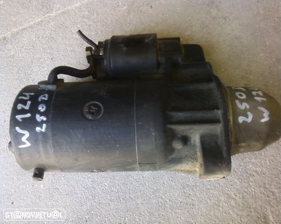 motor arranque mercedes 250D W124 - 1