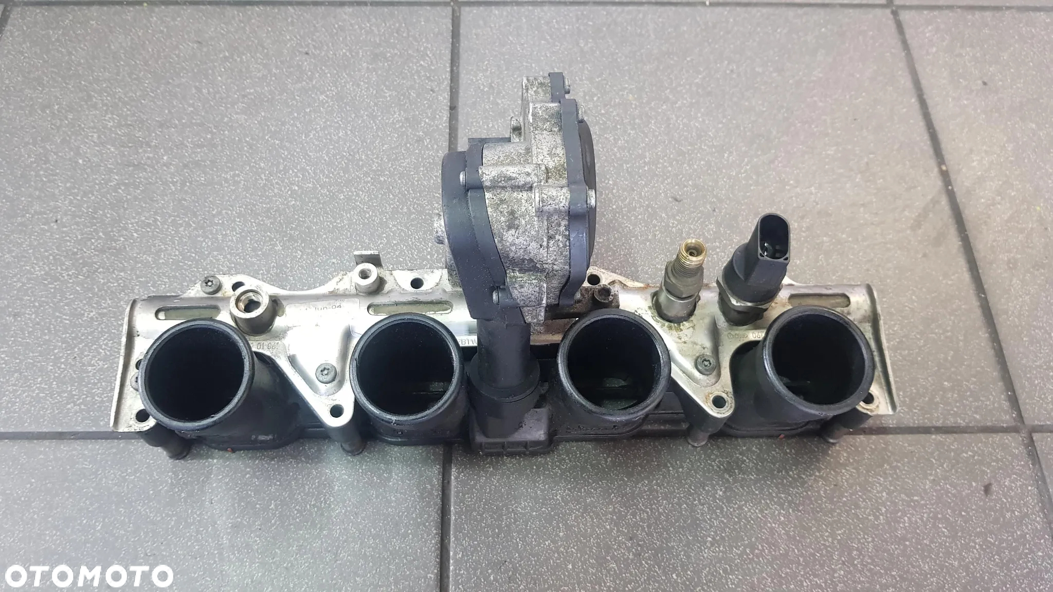 KOLEKTOR SSĄCY NASTAWNIK KLAPY 2.0 FSI 150 VW AUDI SEAT SKODA 06D133209T 06D133209S 06D133317F - 2