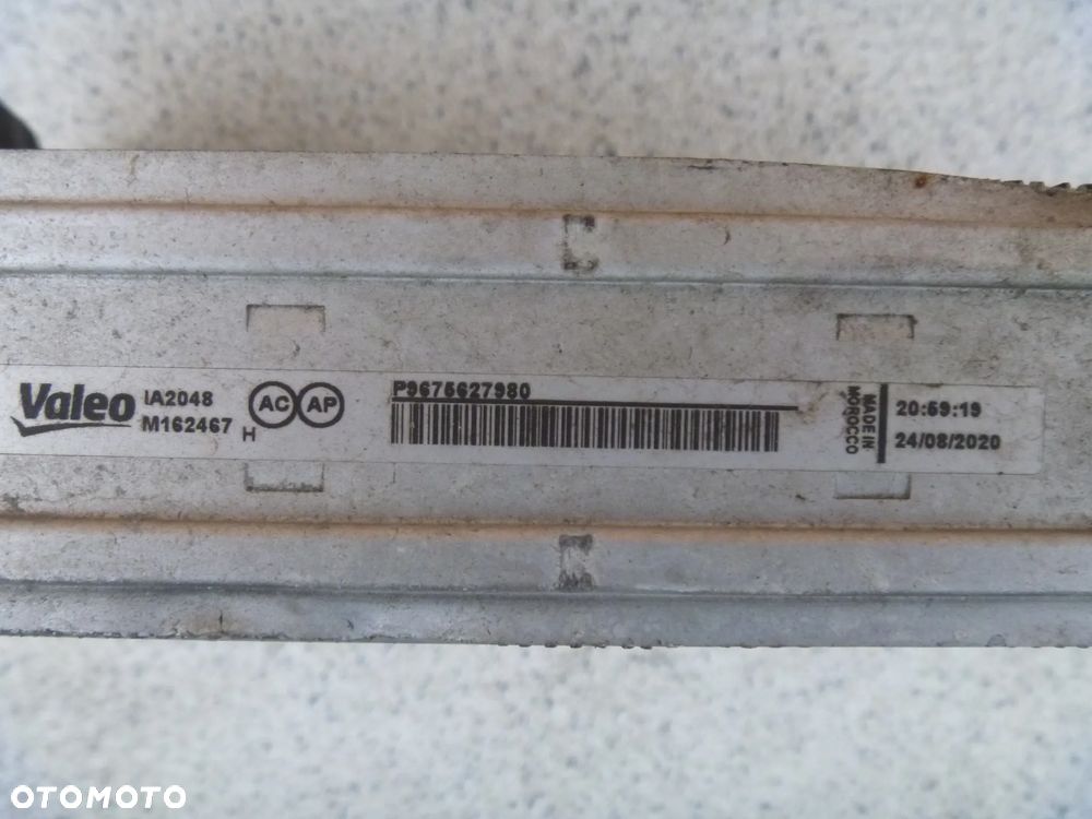 INTERCOOLER DO: CITROEN RIFTER ,C4, PEUGEOT 308, 3008, 5008 ,OPEL GRANDLAND X.  NUMER OEM: P9675627980. - 4
