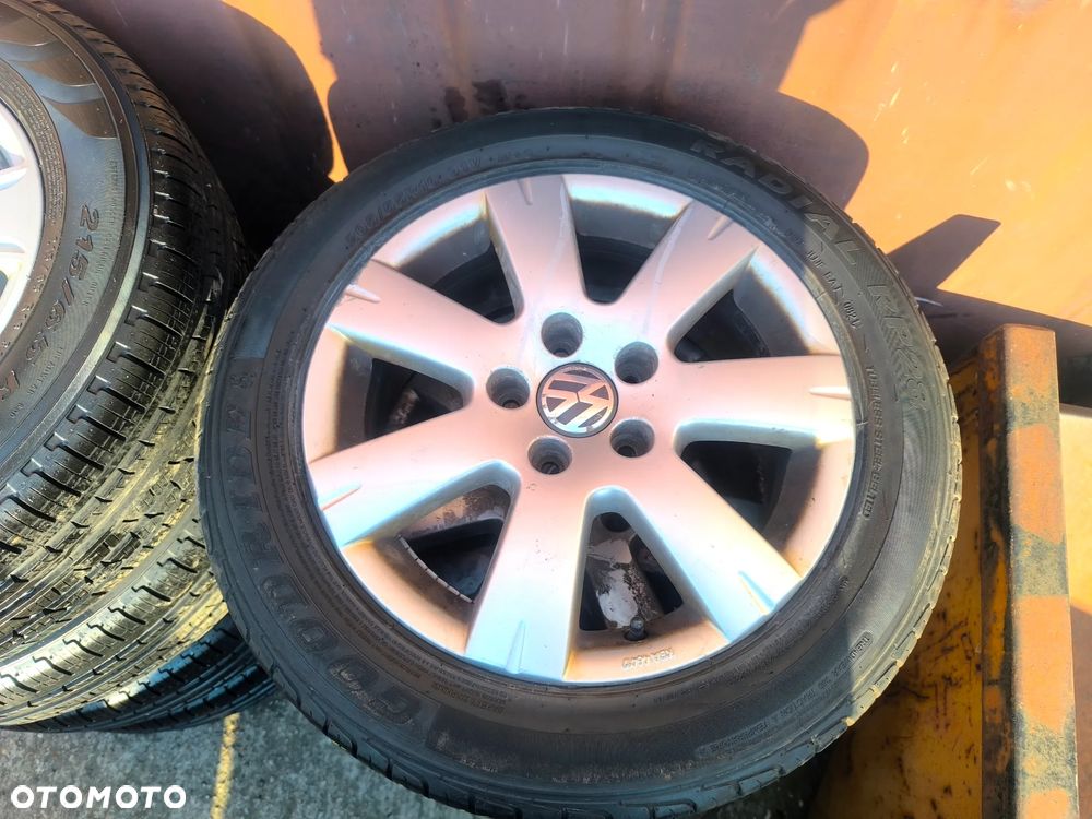 5x112 Felgi Aluminiowe Alufelgi 16 Koła Letnie Lato VW PASSAT B5 B6 B7 GOLF 5 V VI 6 VII 7 TOURAN CADDY JETTA SHARAN AUDI SKODA SEAT 5,5mm Legnica ALU-RAD 205/55 - 3