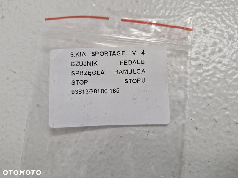 KIA SPORTAGE 4 IV CZUJNIK PEDAŁU HAMULCA STOPU 93813G8100 - 5