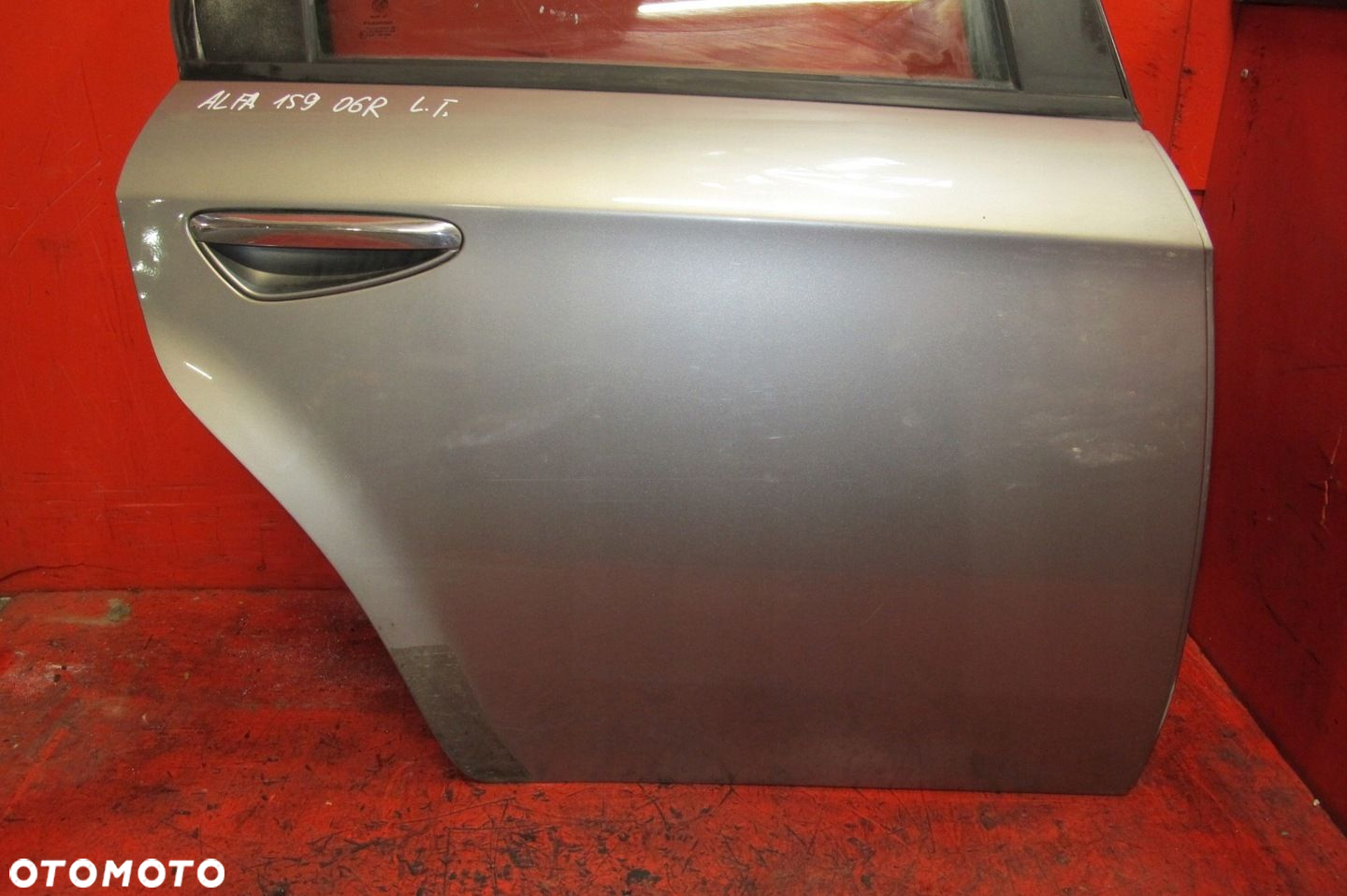 ALFA ROMEO 159 SEDAN DRZWI PRAWE TYŁ TYLNE 651 GRIGIO STROMBOLI MET.HWB VR. - 2