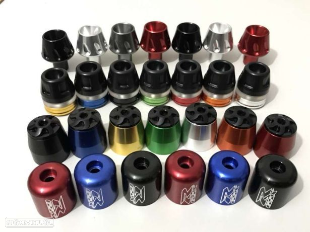 Contrapesos guiador kawasaki Ninja Yamaha yzf r1 r6 hornet pesos moto - 5