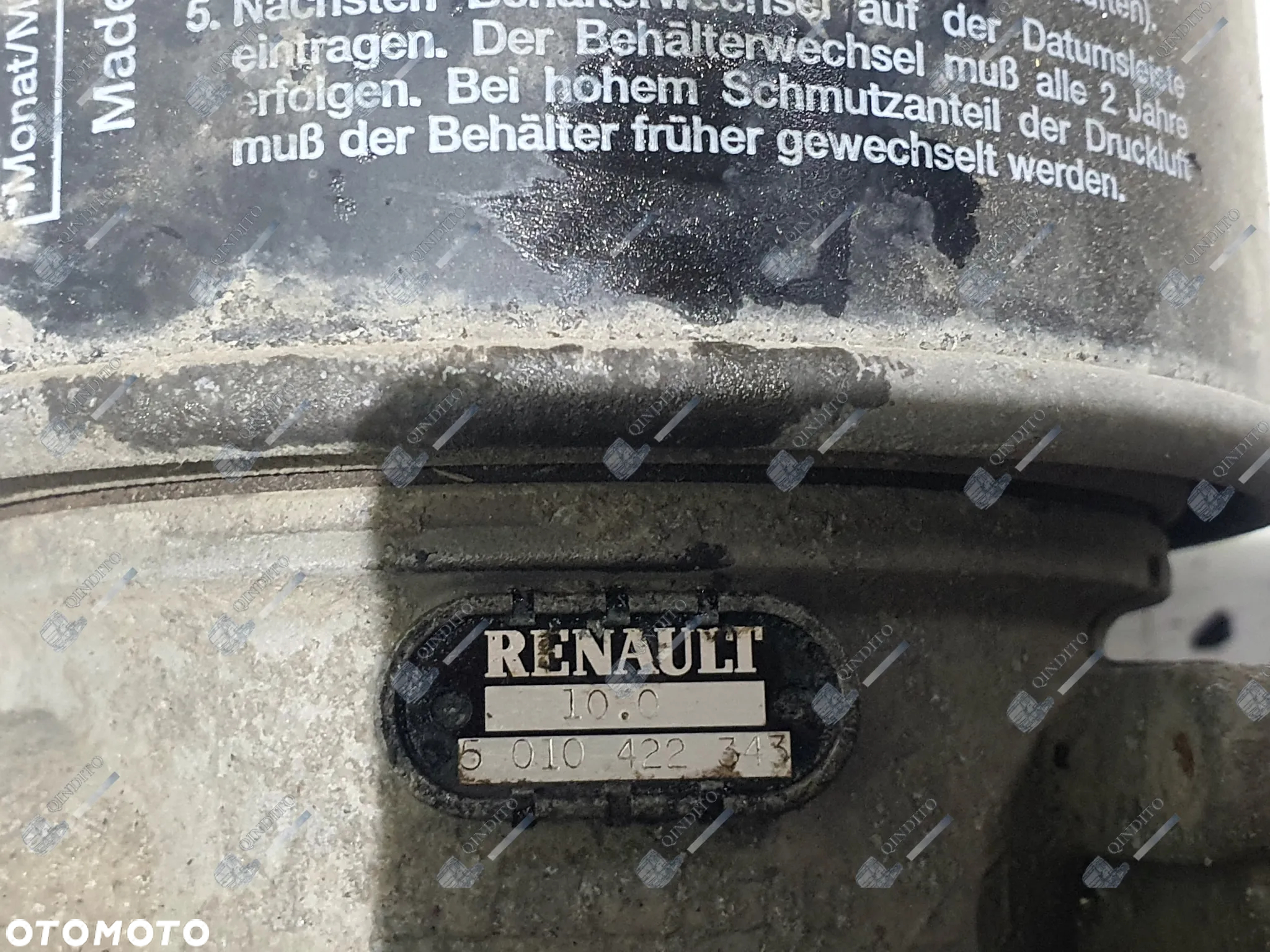 ZAWÓR PODSTAWA OSUSZACZA RENAULT MIDLUM DXI  5010422343 - 8