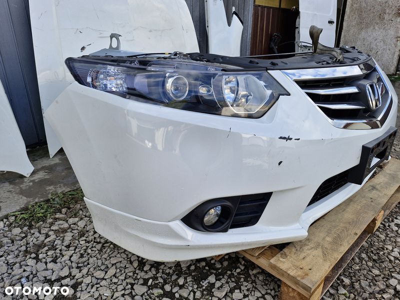 HONDA ACCORD VIII LIFT PRZÓD KOMPLETNY MASKA ZDERZAK PAS CHŁODNICE - 5