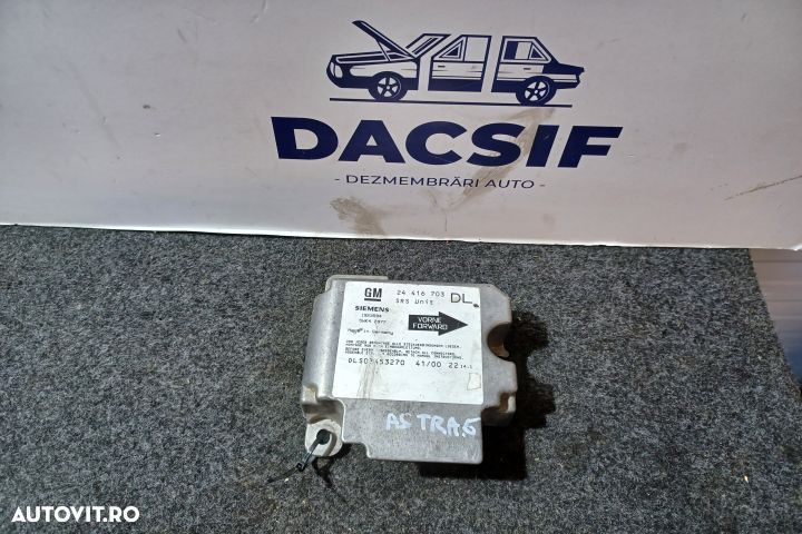 Calculator airbag 24416703 1923594 Opel Astra G [1998 - 2009] wagon 5 - 1