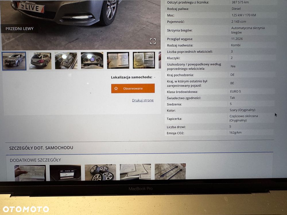 Mercedes-Benz Klasa E 250 CDI DPF BlueEFFICIENCY 7G-TRONIC Avantgarde - 33