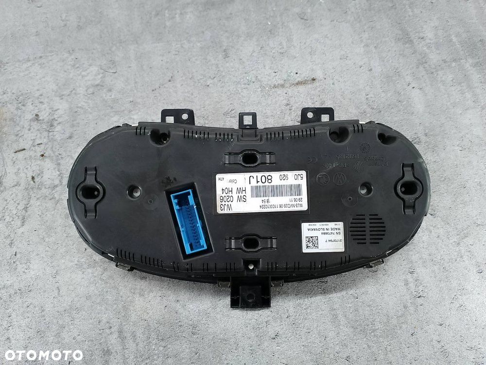 LICZNIK SKODA FABIA II FL 5J0920801J 1.6 TDI - 3