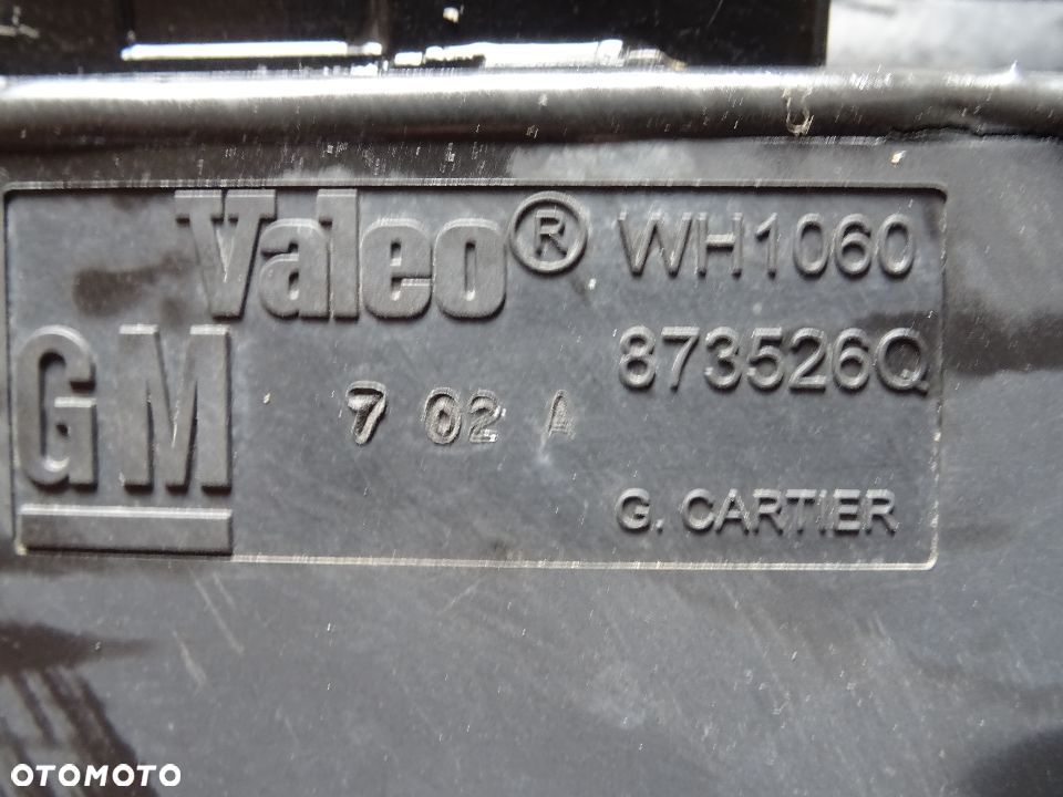 OPEL VECTRA C SIGNUM WENTYLATOR MODUŁ CHŁODNICY 3,0 CDTI Z30DT 13108569 873526Q - 4