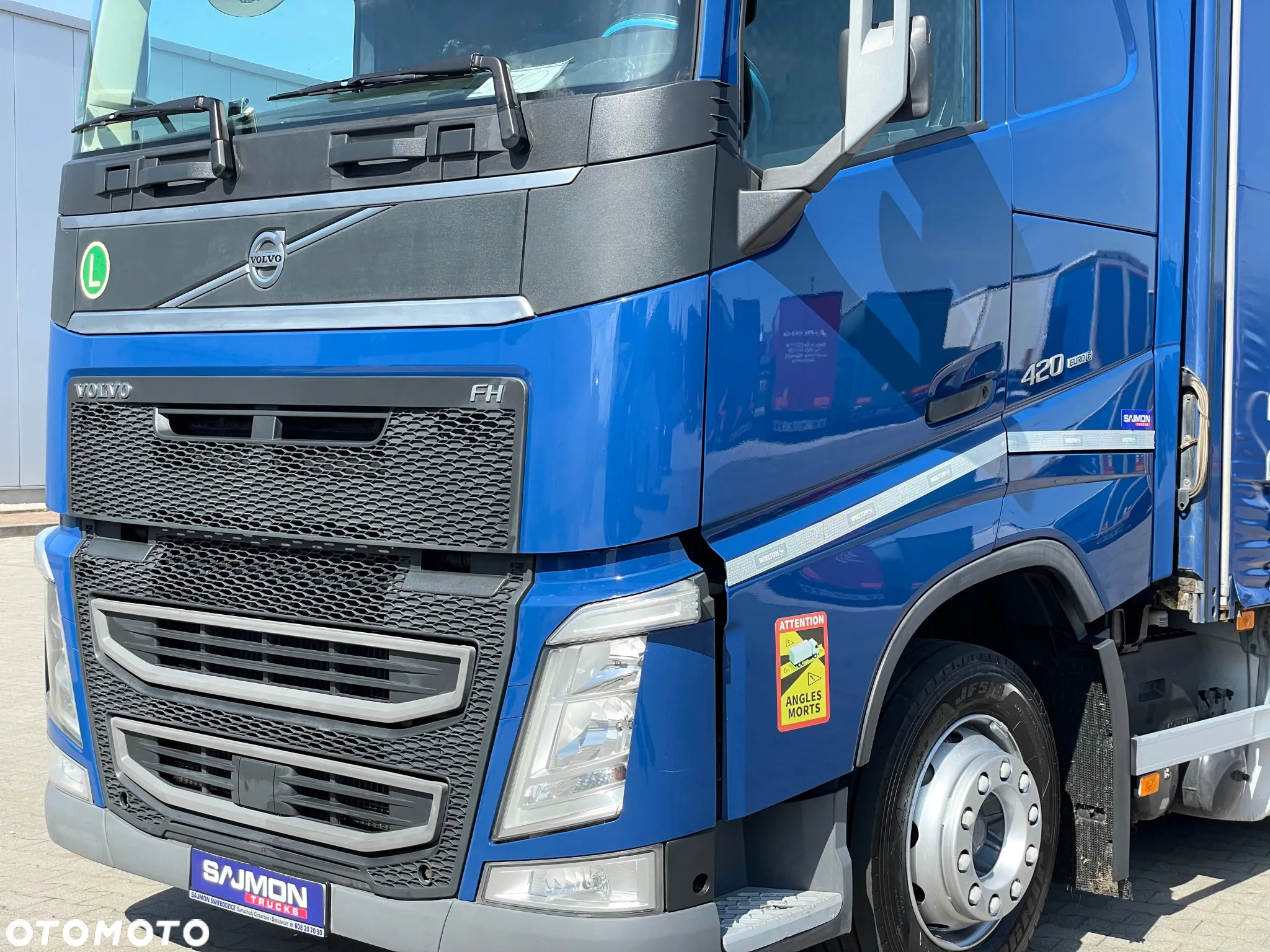 Volvo FH 420 / ZESTAW TANDEM 120M3 / PRZEJAZDOWY / SALON PL - 9