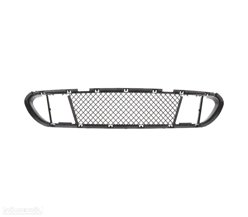 GRELHA INFERIOR CENTRAL BMW E60 E61 03-10 PARA-CHOQUES LOOK M PRETO - 2