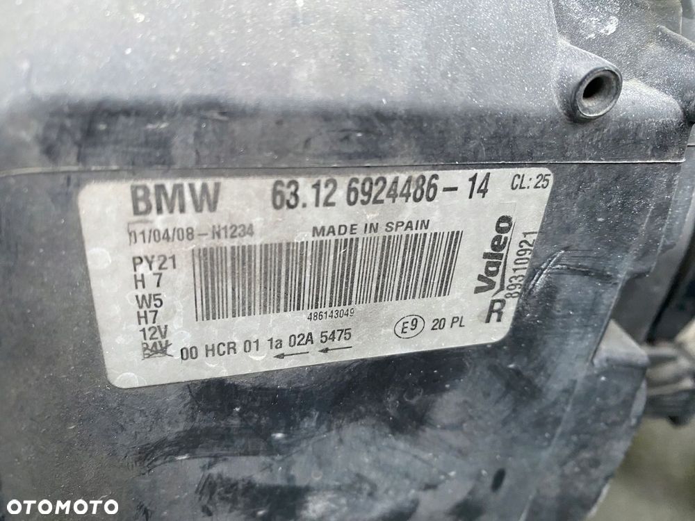 lampy bmw 1 e87 PRZED LIFTEM komplet eu całe - 6