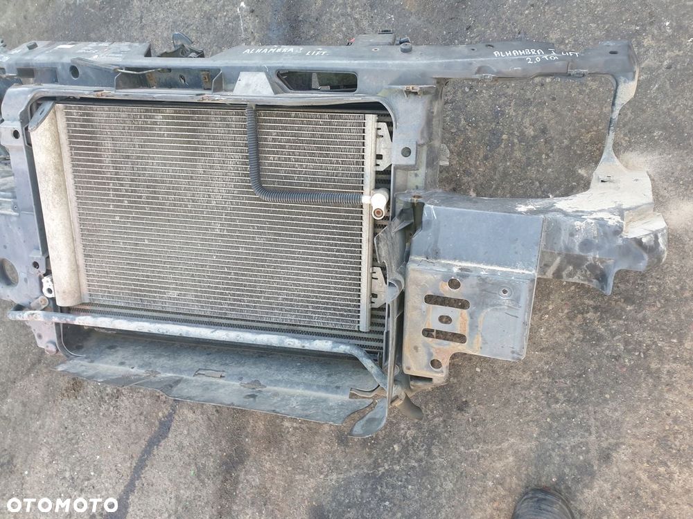 PAS PRZEDNI WZMOCNIENIE CZOŁOWE KOMPLET CHŁODNIC SEAT ALHAMBRA LF 2.0 TDI - 4