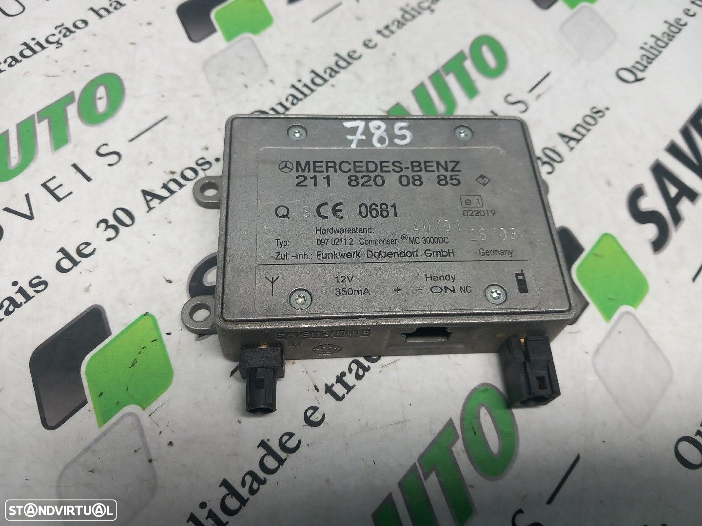 Módulo Eletrónico Mercedes-Benz E-Class (W211) - 2