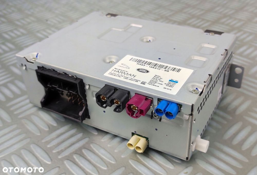 HX63-18K812-BB BE L013 radio fabryczne nawigacja JAGUAR XF II 2 X260 2015- - 3