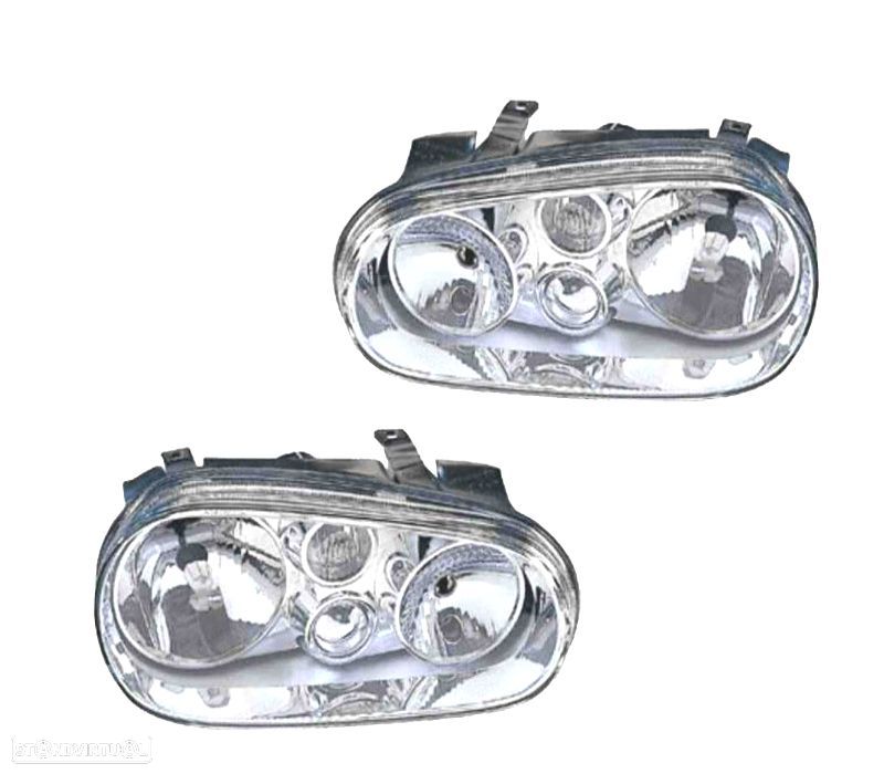 FARÓIS OPTICAS VOLKSWAGEN VW GOLF 4 + NEVOEIRO - 1