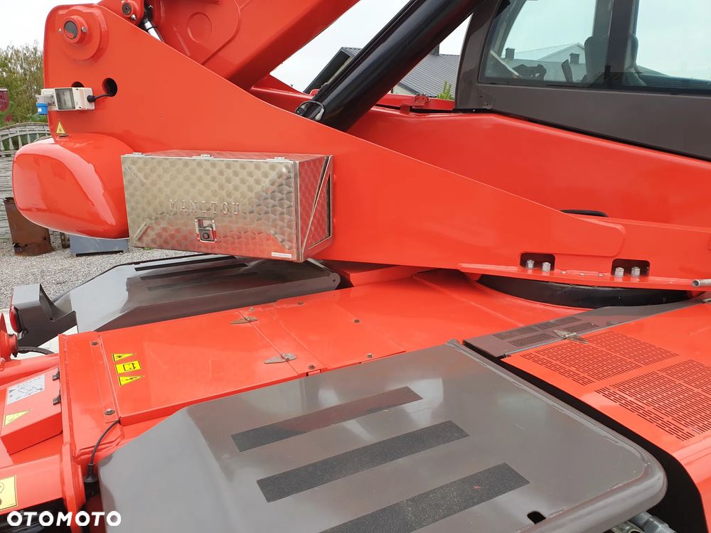 Manitou MRT Roto 2150+Privilege kosz/wciągarka/widły/pilot sprowadzona piękny stan - 25