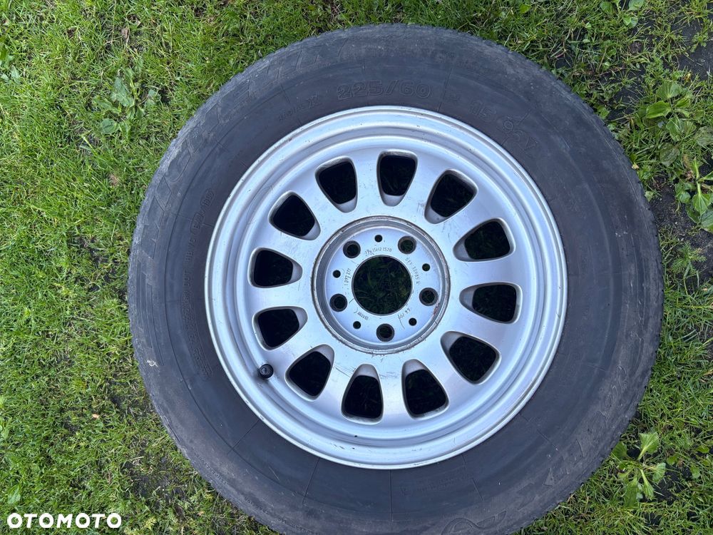 BMW E39 Oryginalne Felgi Aluminiowe 15” 5x120 ET20 + Opony - 5