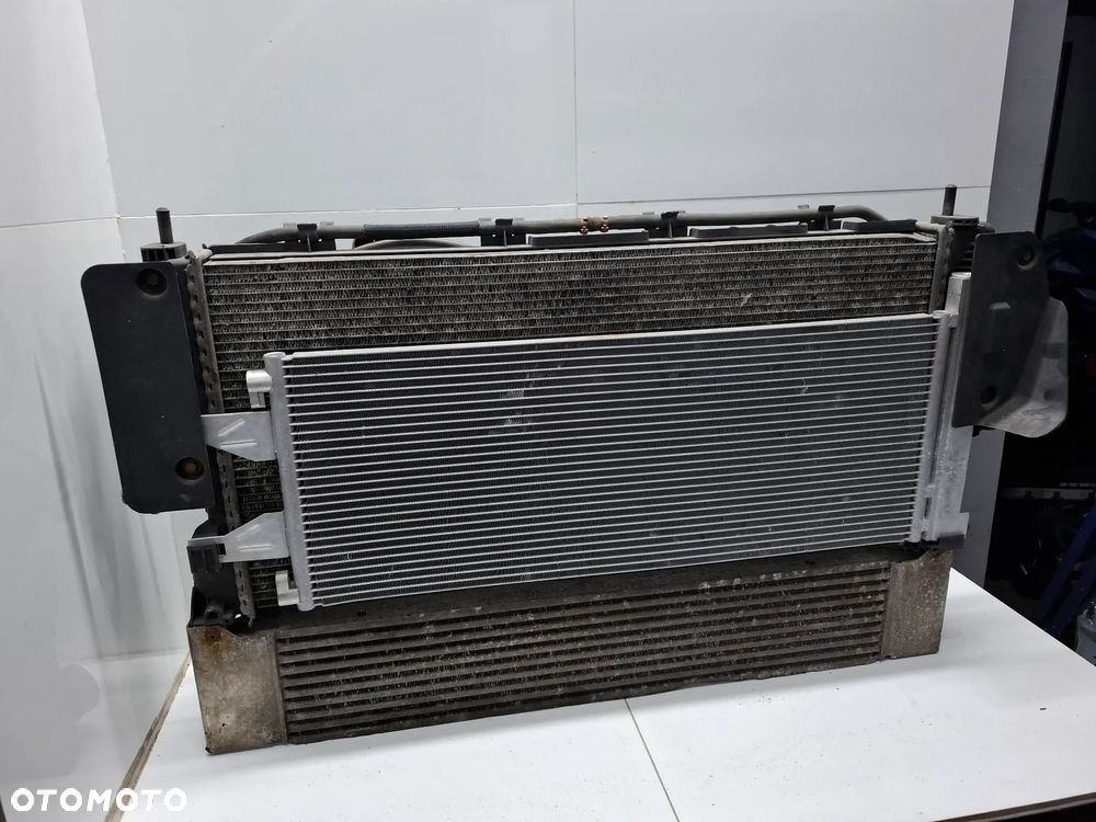 CHŁODNICE KOMPLET CHŁODNIC WENTYLATORY FIAT DUCATO III BOXER JUMPER 3,0 HDI - 3