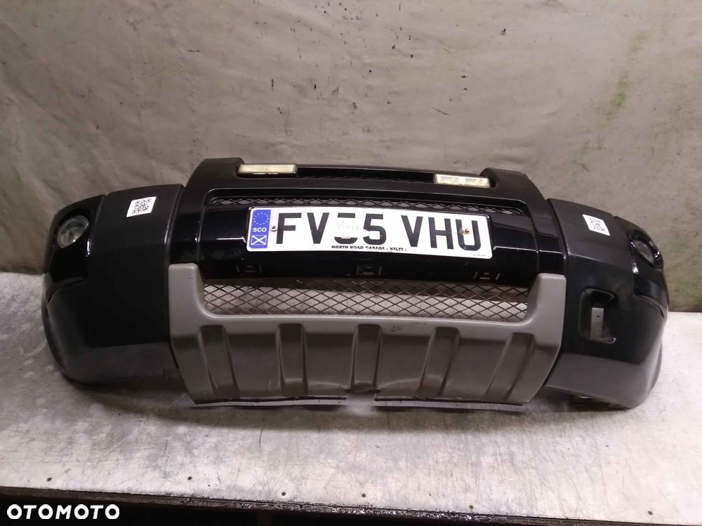 ^ ZDERZAK PRZÓD PRZEDNI DO LAND ROVER FREELANDER 1 I LIFT FL 697 CZARNY HALOGENY - 1