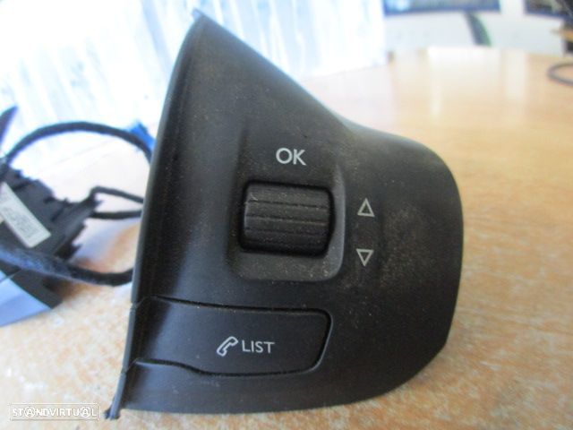 Interruptor 98084115ZD PEUGEOT 208 2014 1.4HDI 70CV 5P BRANCO CONTROLOS DE VOLANTE PEUGEOT 208 2015 1.6HDI 92CV 5P BRANCO - 3
