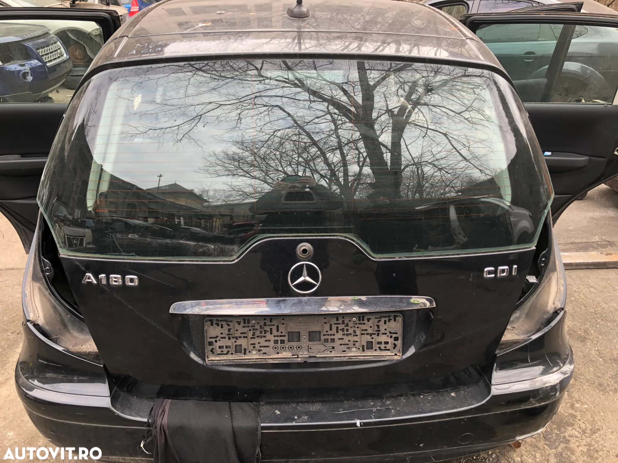 Haion Mercedes Benz A class W169 culoare negru 2005 - 3