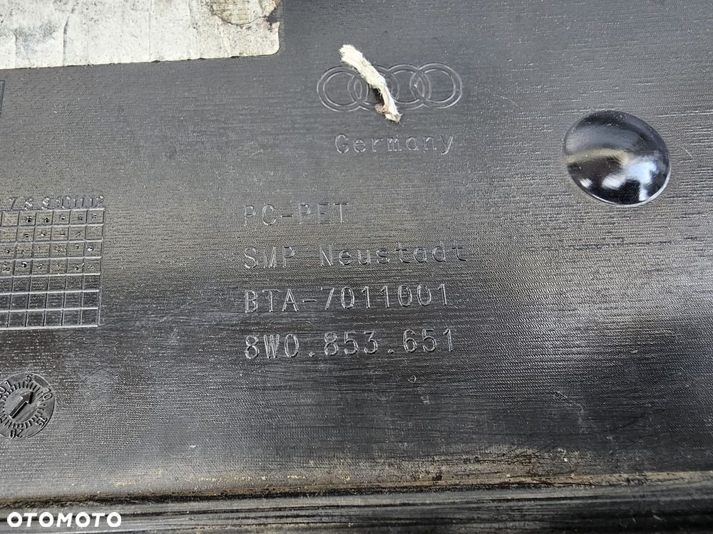 ZDERZAK PRZÓD AUDI A4 B9 8W0807437 GRILL 8W0853651 - 9