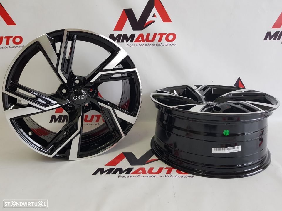 Jantes Audi RS6 2020 Preto Polido 18 - 3